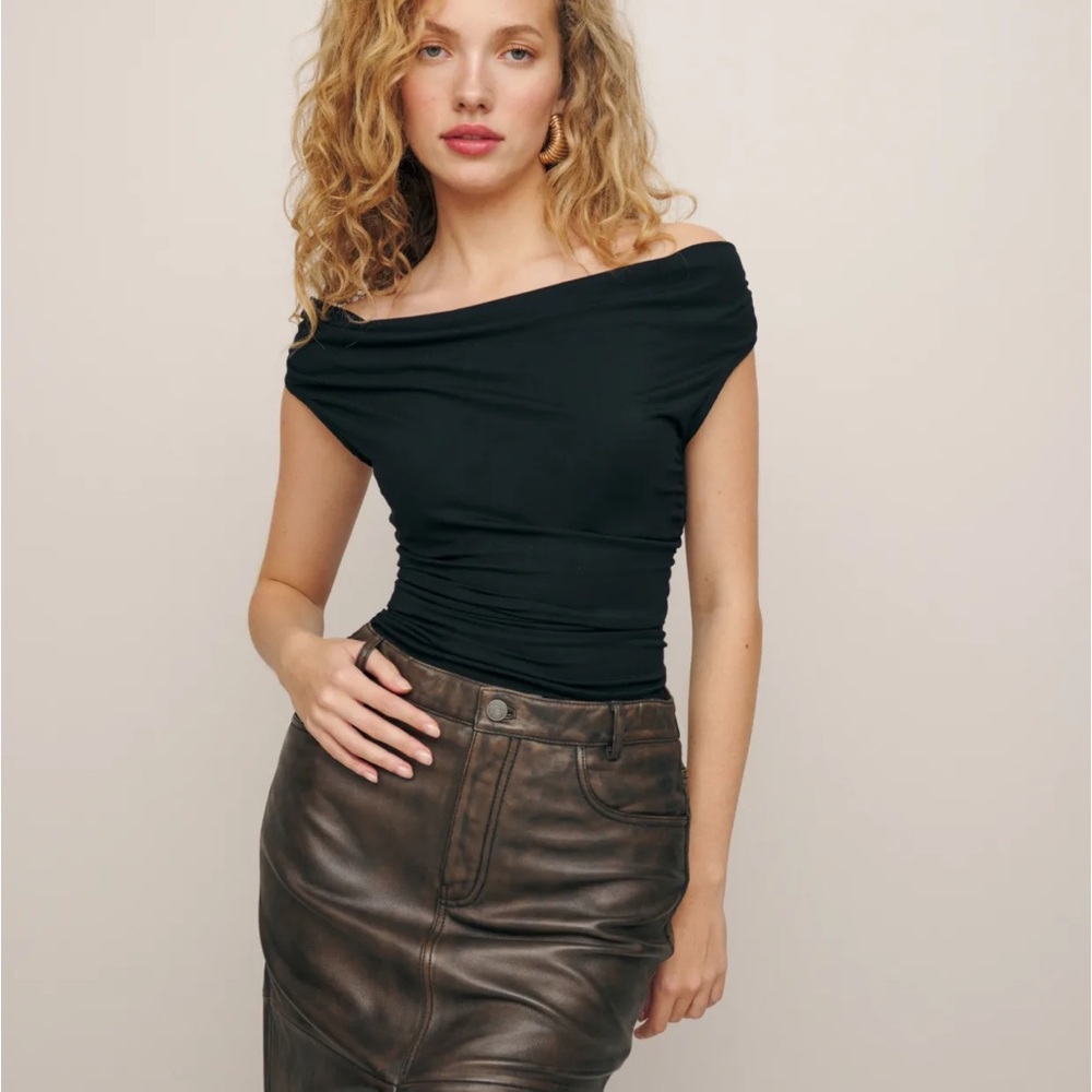 Reformation Darcy Knit Top